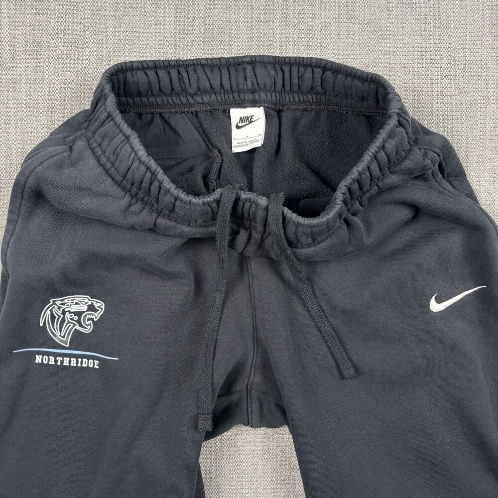 Nike Sportswear Club Fleece Jogger Pants Mens S Black Tapered Sporty Northridge - Picture 3 of 11